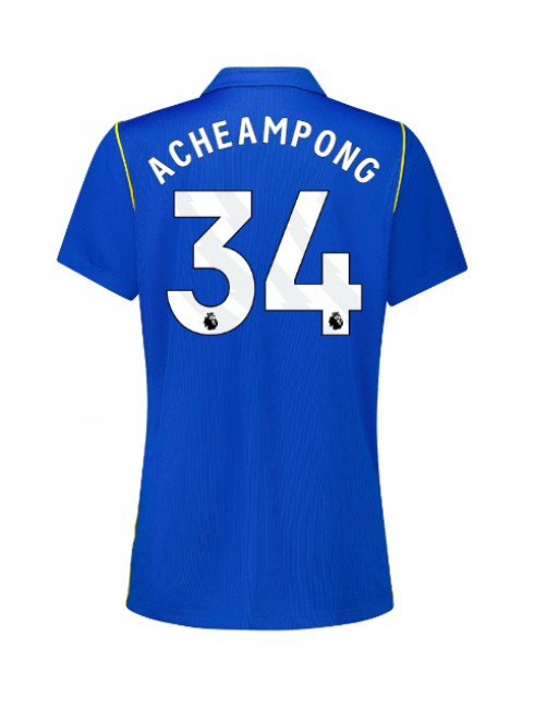 Ženski Nogometna dresi replika Chelsea Josh Acheampong #34 Domači 2026-27 Kratek rokav Ženski Nogometna dresi replika Chelsea Josh Acheampong #34 Domači 2026-27 Kratek rokav